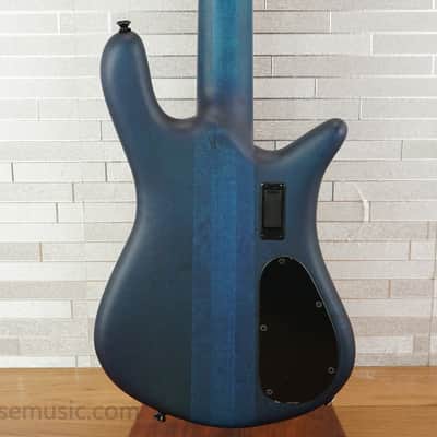 Spector Euro 5 LX Left Handed - Black & Blue Matte image 2