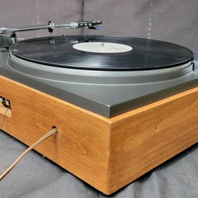 Pioneer PL-50A Auto Return / Cut Turntable / Record Player with Wood Base (video) image 5