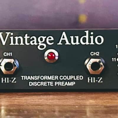 Vintage Audio / Revive Audio M72 Dual-Channel Class A Preamp – Carnhill Transformers – Early S/N #030 image 2
