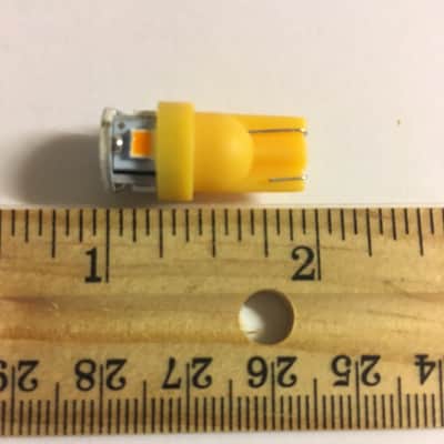 (10) Orange LED wedge Base Lamps 8v-/Pioneer SX /Sansui G-Models/Vintage Receiver-Kenwood kr-ka-kt image 6