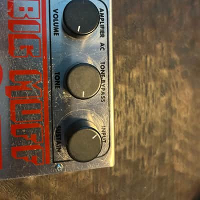 Electro-Harmonix Big Muff Pi V3 (Red & Black) 1977 - 1978 - Silver image 6