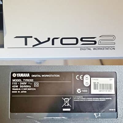 Yamaha Tyros2 61-Key Arranger Workstation Keyboard Package - Collection or Personal Delivery image 2
