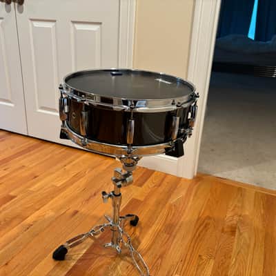 Pearl CS1450 Chad Smith Signature 14x5" Steel Snare Drum 2010s - Black Nickel image 6