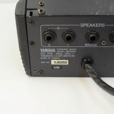 Yamaha EMX2000 12 Channel Powered Mixer EMX-2000 | Reverb Canada