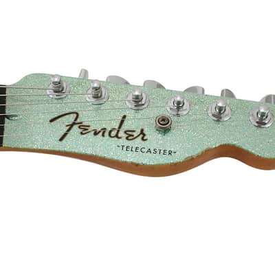 Fender Custom Shop Double TV Jones Telecaster Bigsby Sea Foam Green Metallic image 4
