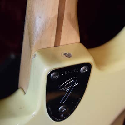 Fender Stratocaster Hardtail 1975 - See through blonde. Light Ash 3,6 kg image 4