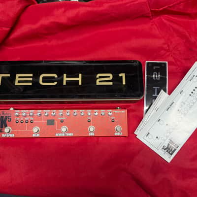 Tech 21 Richie Kotzen RK5 V2 Signature Fly Rig 2019 - Red image 2