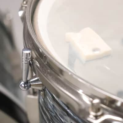 Ludwig Club Date 3pc Drum Kit Set Blue Oyster Pearl Vintage 1960's 20/14/12" image 21