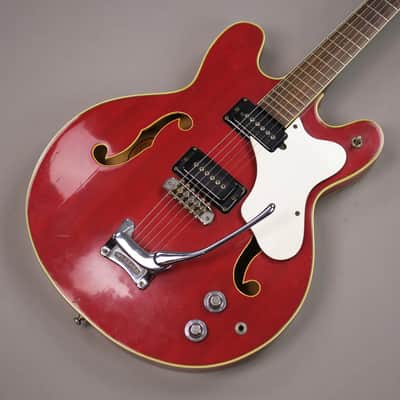 1968 Mosrite Celebrity lI (USA, Red, OHSC) image 8