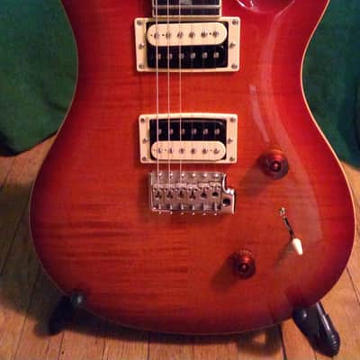 Paul Reed Smith SE Custom 24 2015 Cherry sunburst w/creme binding image 1