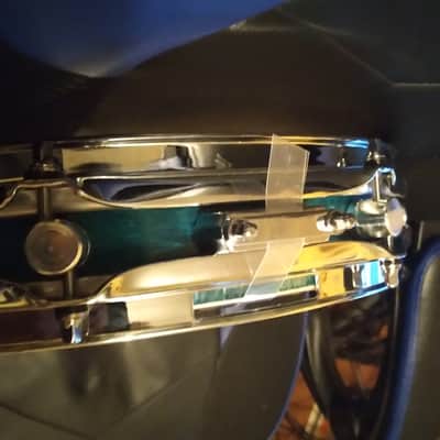 Custom Made Blueberry Pancake Snare 2020 Blueberry Blue image 7