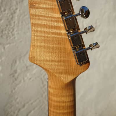 BWS - Custom Pistachio Chocolate 2025 - Brushed Swamp Ash /Roasted Maple /Wenge w Nitro finish image 10