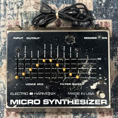 1980 Electro-Harmonix Micro-Synthesizer Vintage Guitar Effect Pedal! image 1