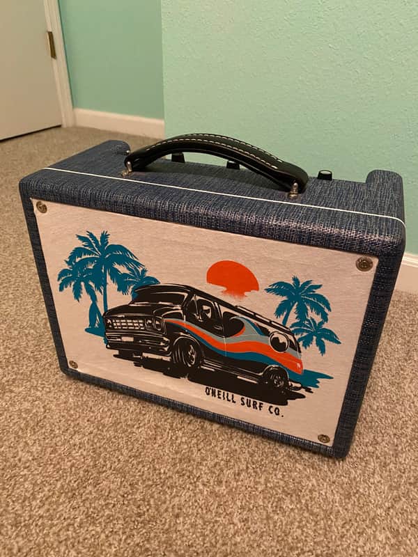 Supro 1605R '64 Reverb 5-Watt 1x8" Guitar Combo 2017 - Present - Blue Rhino image 1