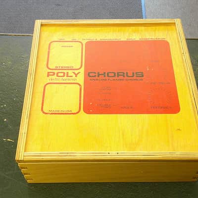 Electro-Harmonix Stereo Poly Chorus Reissue 1999 - 2010 - Black / Silver / Green image 6