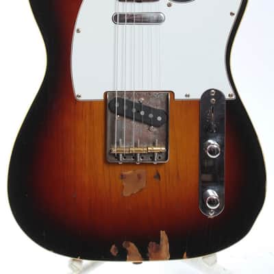 1983 Fender Custom Telecaster '62 Reissue sunburst JV series image 2