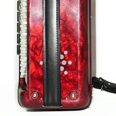 Paolo Soprani Paolo VI 5 Rows Button Accordion made in Italy, C Griff Professional Concert Accordeone de Botones, Straps and Hard Case, 2591 image 10
