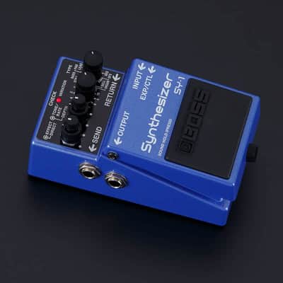Boss SY-1 Synthesizer Guitar Effects Pedal - Blue image 4
