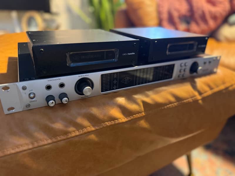 Universal Audio Apollo 8 Duo USB-C upgraded and Dual UAD-2 Quad Satellites (10 cores) image 1