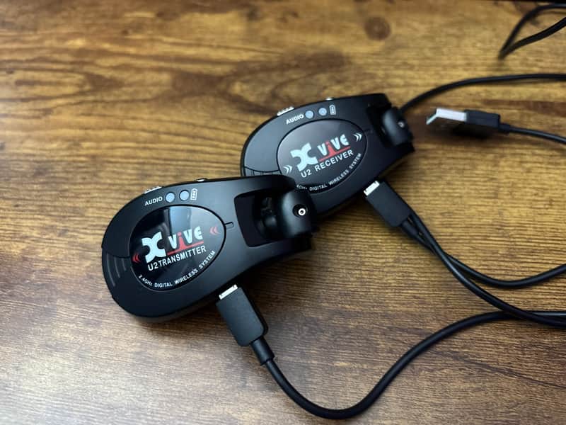 Xvive U2 Wireless Guitar System - Black image 1