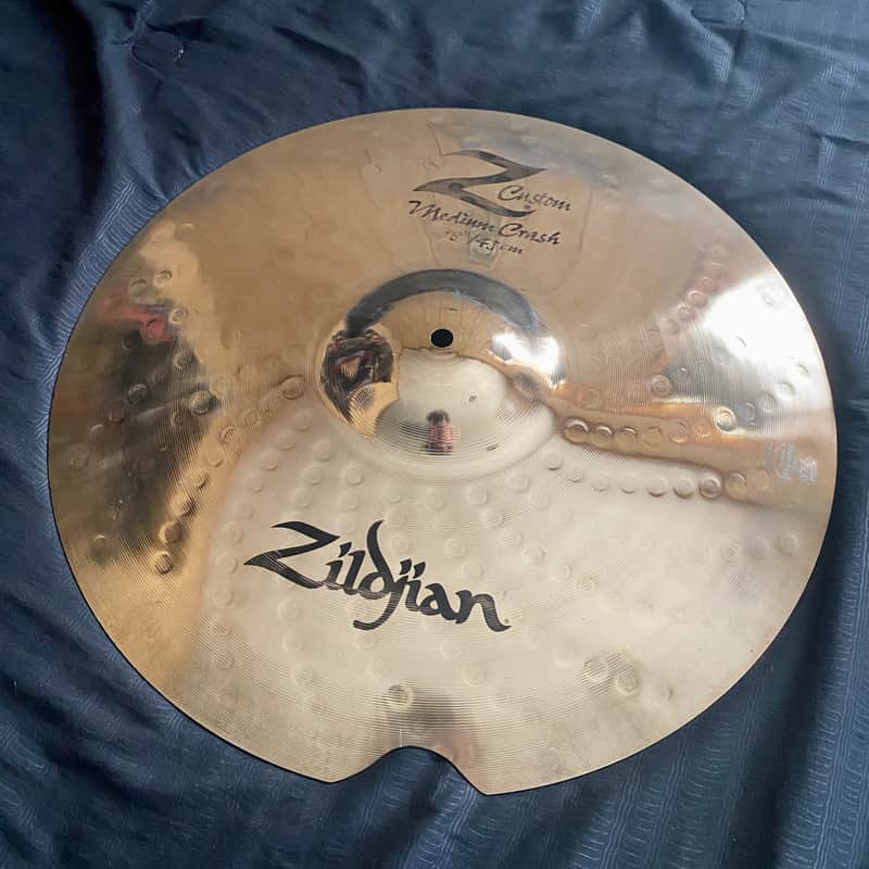 Zildjian 18" Z Custom Medium Crash (Repaired) - 1642g image 1