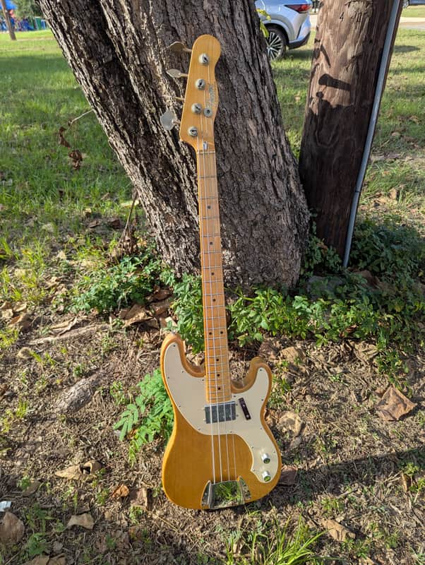 Fender Telecaster Bass Natural 1974 - Natural image 1
