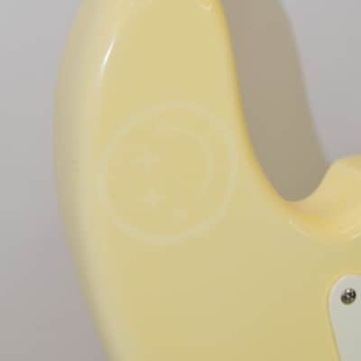 1994 Squier Standard Precision Bass 4-String Electric Bass Guitar, Rosewood Fingerboard, Antique White MIK image 10