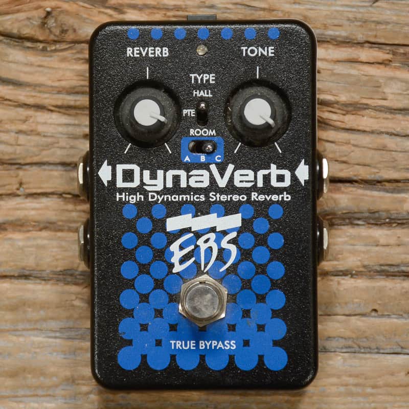 EBS DynaVerb High Dynamics Stereo Reverb Pedal | Reverb