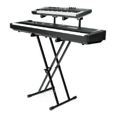 Gator Heavy-Duty 2 Tier X Style Keyboard Synthesiser Stand image 4
