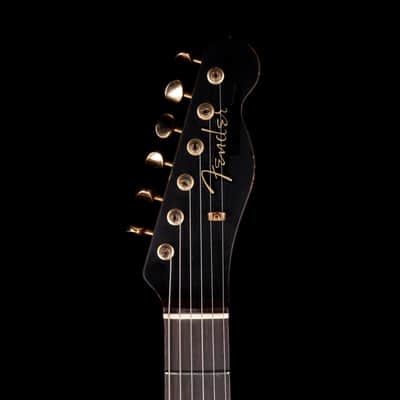 Pre Owned Fender Custom Shop Limited Edition Bow Tie Telecaster Custom Relic Black with OHSC image 13