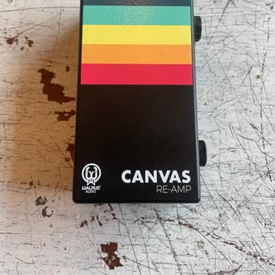 Walrus Audio Canvas Passive Re-Amp Unit 2023 - Present - Black w/ Rainbow Graphic image 1