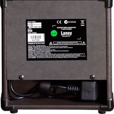 Laney LA10 10-Watt Acoustic Guitar Combo Amp With 5" Speaker 2-Band EQ Aux Input & Headphone Out image 3