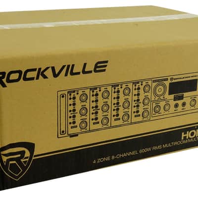 Rockville HOME MATRIX 4 Zone 8 channel 600w Multi Room/Source Receiver/Amplifier image 7