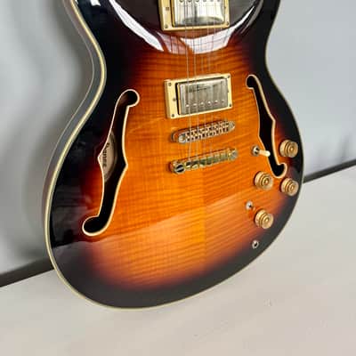 Ibanez JSM10-VYS John Scofield Signature 2014 - Present - Vintage Yellow Sunburst image 3