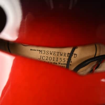 Washburn F-style Mandolin M3SWETWRK-D 2020 Red Sunburst image 3