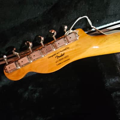 Squire classic vibe 50,s telecaster Blonde see thru over ash body, maple ne k image 7