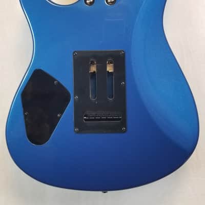 Yamaha PACS+12M SB Electric Guitar, Sparkle Blue with Gig Bag image 10