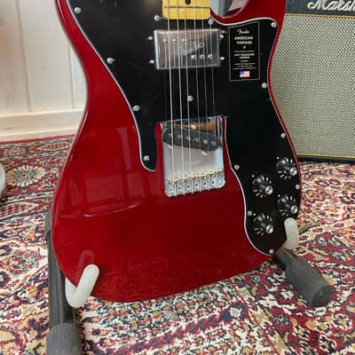 Fender AV II American Vintage '77 Telecaster Custom MN 2023 - Wine High Gloss image 3