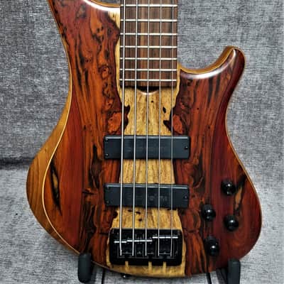 Roscoe SKB Standard Plus 5 Bass Guitar w/ OHSC image 2