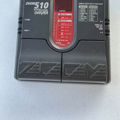 Zoom 510 Dual Power Driver Overdrive Rare Vintage Guitar Multi Effects Pedal image 1