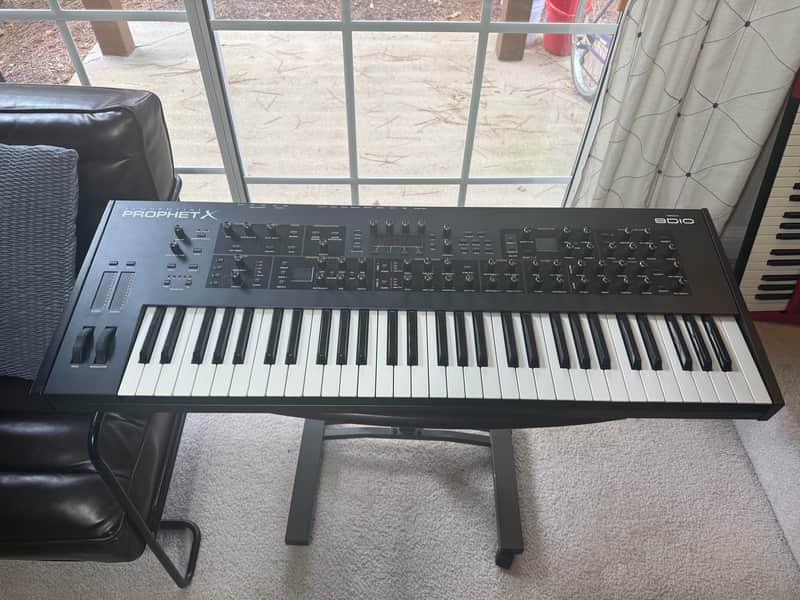 Sequential Prophet X 61-Key 16-Voice Polyphonic Synthesizer 2018 - Present - Black image 1