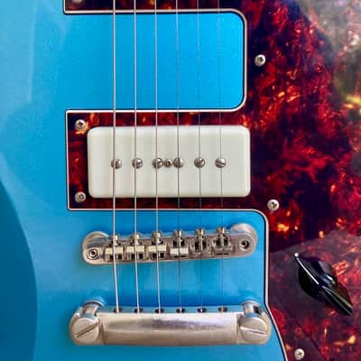 Guild T-Bird ST P90 - Newark St. Collection 2016 - Pelham Blue image 3