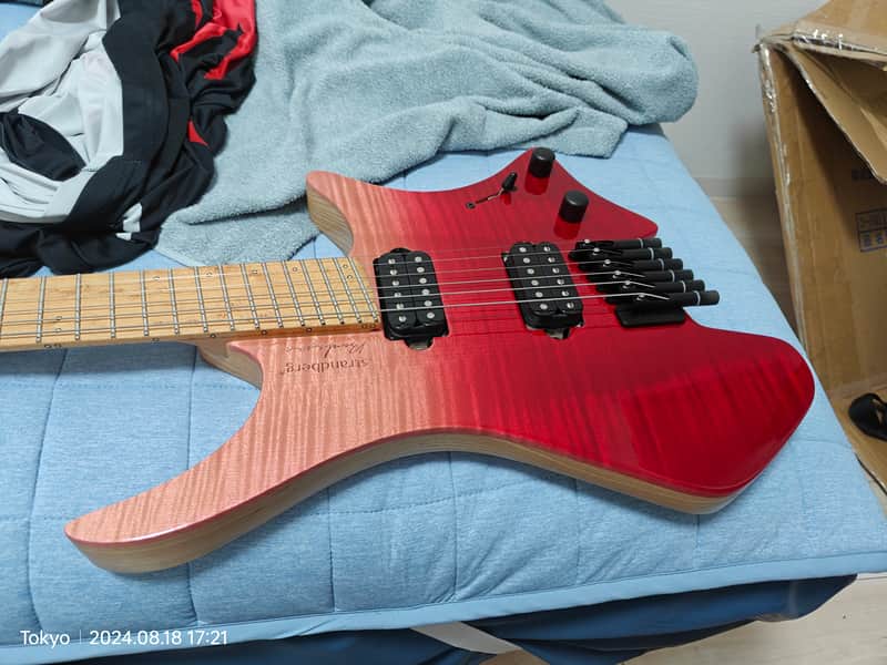 Strandberg Guitars Boden Original NX 6 2022 - Present - Natural Flamed Maple image 1