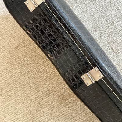 Vintage Violin Case Ess & Ess  Original Faux Alligator Brooklyn  Made in USA image 5