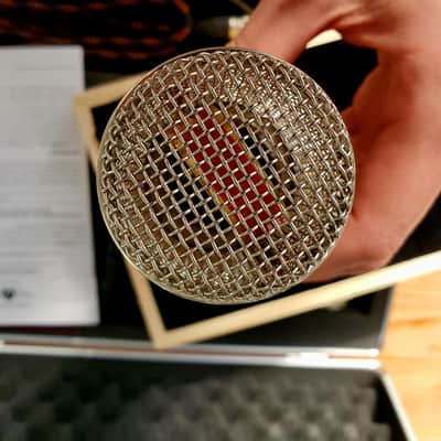 Vanguard Audio Labs V13 Large Diaphragm Multipattern Tube Condenser Microphone 2010s - Maroon image 8