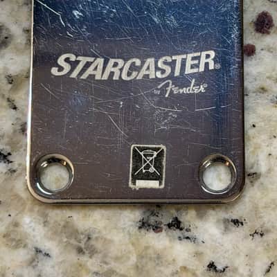 Fender Squier Starcaster Neck Plate image 1