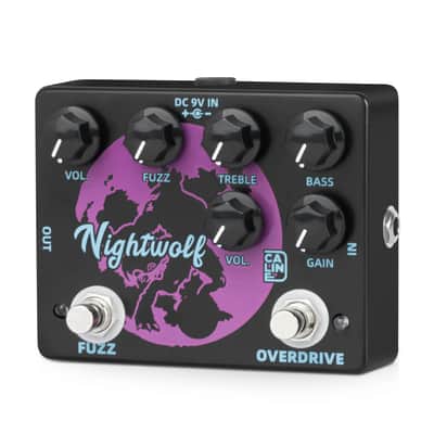 Caline DCP-08 Nightwolf Fuzz & Overdrive Effect Pedal Free Shipment,price include the import duty for US buyer image 2