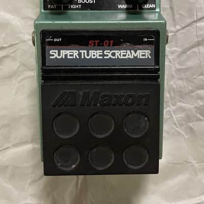 Maxon ST-01 Super Tube Screamer 1984 - 1987 | Reverb