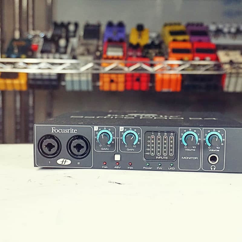 2000s Focusrite Saffire Pro 24 Firewire Audio Interface Black
