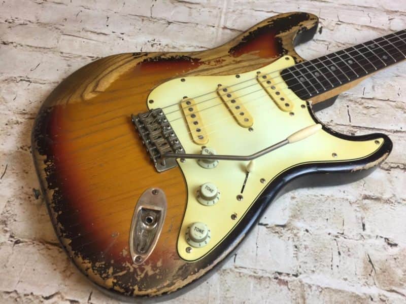 Fraser Guitars - Aged Sunburst Custom Shop 60s Stratocaster | Reverb